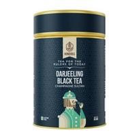 Hindraj Champagne Sultan Black Tea Loose Leaves 90 g Premium CTC Darjeeling, Long Leaves, Authentic Aroma, Freshly Sourced Rich Flavor 90GM black