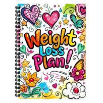 Fitness Planner For Weight Loss Or Plans Including Meal Workout And Achievement black