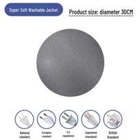 Insulated Waterproof Pet Heating Pad - Constant Temperature Electric Blanket for Cats and Puppies gray