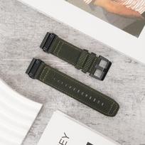 20mm 22mm 26mm Nylon Quick Release Watch Band for Garmin Fenix 5 5S Plus 6 6S 7 7X 8 Pro Tactix 8 Breathable Replacement Strap 20mm Quickfit black