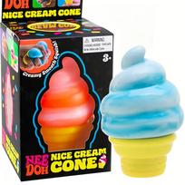 Schylling Jellyfish & Ice Cream Sensory Fidget Toy Blind Box Soft Squishy Squeeze Toy Anti Anxiety Stress Relief dangaus mėlyna spalva