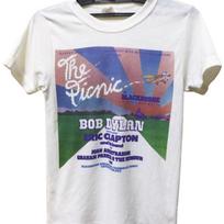 Vintage 70's 1978 BOB DYLAN The Picnic t Shirt and kids shirt Rock tour concert promo 130 gray