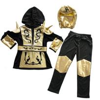 Halloween Cosplay Costumes Performance Children's Costumes Cosplay Set Three- Set Headgear + Clothes + Pants M auksas