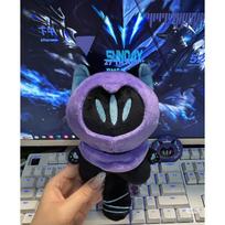 Game Valorant Omen Plush Toy Cute Omen Stuffed Doll Soft Anime Figure Plushies Birthday Gift Collectible Home Decor blue
