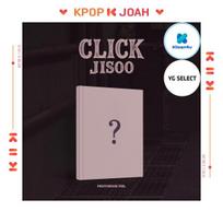 [POB] JISOO (BLACKPINK) [CLICK] Single Album (PHOTOBOOK ver.) NO POB gray