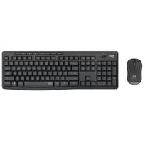 Logitech MK295 Silent Wireless Keyboard and Mouse Combo juoda