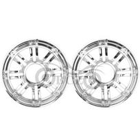 Audio Speaker Cover for Big Glide Traveler Series Motorcycles (1998-2013) Electroplated Color white