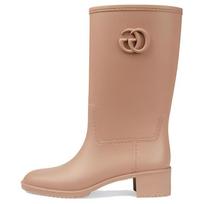 GUCCI Guminiai ilgaauliai batai Moteriški Šviesiai rudi 762700 J8710 2526 36 šviesiai ruda spalva