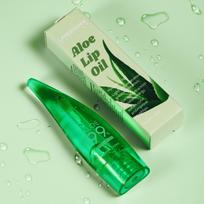 Nauja Aloe Vera lūpų spalva šilta ir spalvinga lūpų glazūra drėkina ir drėkina lūpas, mažina lūpų sausumą, pašalina negyvą odą Spalvingi lūpų dažai green