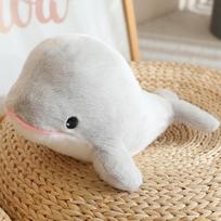 Vandenyno gyvūnai Delfinas Banginis lėlė Pliušinis žaislas Ruonis Ryklys Orca lėlė Vaikų lėlė lėlė 28cm（0.17kg） gray