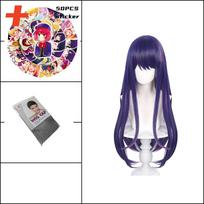 Anime OSHI NO KO Ai Hoshino Cosplay Costume Dress Lolita Skirt Pink Uniform Halloween Carnival Party Clothes XS（old）&anime blue