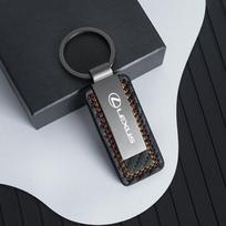 3D Metalinis Automobilio Logotipas Raktų Pakabukas Raktų Grandinėlė Skirta Lexus ES RX NX LS UX LM LX GX LC RZ IS CT GS RC HS SC TX LBX Automobilio Dekoravimo Aksesuarai RH8 gray