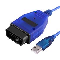 Car OBD2 USB Cable Scanner Scan Tool for KKL 409.1 Blue blue