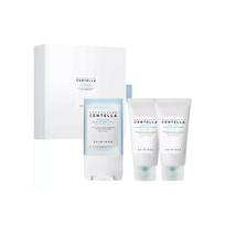 Skin1004 Madagascar Centella Hyalu-Cica Sunsational rinkinys (apsauginis pieštukas nuo saulės SPF 50, 20 ml + serumas veidui SPF 50, 15 ml + serumas veidui SPF 50, 15 ml)