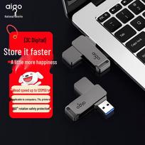 aigo G32 64GB USB 3.2 High-Speed Metal Flash Drive red