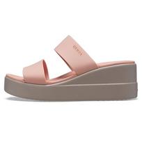 Crocs Brooklyn Lengvi Šviesiai Rožiniai Sandalai Moteriški 206219-6RL 38-39 beige