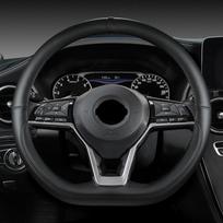 Automobilio vairo dangtis, skirtas Nissan X-Trail Qashqai March Serena Micra Kicks 2017-2019 Altima Teana 2019 Automobilių priedai black