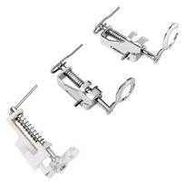 3 Pcs Embroidery Foot Sewing Machines Accessories Motion Presser Foot Sewing Machine Presser Foot Quilt Foot 1 white
