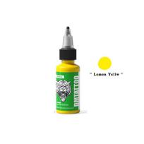 30ML Professional Tattoo Ink Kit - Black & Multi-color Options citrinos geltonos spalvos