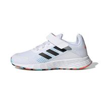 Adidas Duramo Sl Slip Resistant Low top Kids' Running Shoes White Black Blue Children Aged 3 7 Years Old GW2241 28.5 white