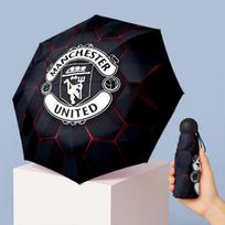 Manchester United FC Mini 5 Fold Pocket Umbrella Compact Lightweight Anti UV Rain Sun Protection Umbrella Portable Travel Umbrella