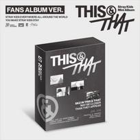 [Oficialus] Stray Kids - 10-asis mini albumas [THIS & THAT] (GERBĖJŲ ALBUMAS Vers.) 1 SET gray