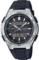 WAVE CEPTOR Casio WVA-M650-1AJF Men's Radio-Controlled Solar Watch Black Resin Band World Time 10BAR Water Resistant Dual LCD Analog Digital juoda