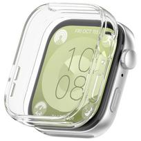 TPU Case for Huawei Watch Fit 3 band strap Accessories Soft full All-around Screen Protective Frame Bumper for huawei fit3 cover for huawei fit 3 skaidri