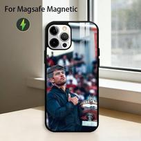T-Tennis Carlos Alcaraz G-Garfia Phone Case For iPhone17,16,15,14,13,12,11 Plus,Pro Magnetic For Magsafe Wireless Charging iPhone17 black
