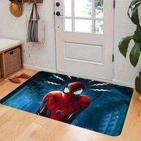 1pc Marvel Spider for Man Doormat for Entryway/Living Room/Bedroom, Superhero Themed Floor Mat, Ideal Gift for Marvel Fans, Ho 40cm x 60cm black