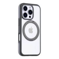Torras Ostand R Fusion dėklas iPhone 16 Pro, pilkas