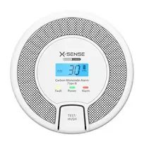 X-Sense CO03D smalkių (CO) detektorius su LCD ekranu