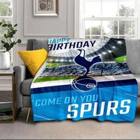 Tottenham F.C Portable Blanket/Soft Blanket Bedding Blanket Suitable for Travel Camping Living Rooms Offices Sofas Fan Gifts 75x90cm