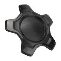 Center Wheel Hub Cap 735668196 Strong Sealing Rust Proof Replacement For Fiat 500X 334 2014 to 2023 Glossy Black black