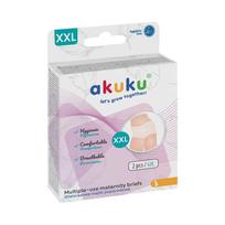AKUKU daugkartinės tinklinės kelnaitės po gimdymo - dydis XXL