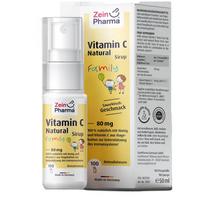 Vitamin C Natural Syrup, 80mg (Sour Cherry) - 50 ml - Zein Pharma