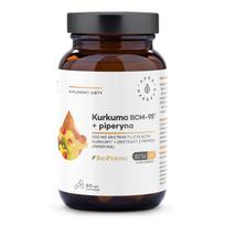 AURA HERBALS Turmeric 500 mg BCM-95® + piperine Dietary supplement Capsules 60 pcs.