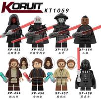 KT1059 Star Wars Series Darth Vader Obi-Wan Minifigure Building Blocks Toy Bagged  Educational Gift for Kids