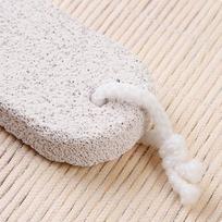 Natūralus pemza pėdų akmuo švarios odos šlifavimo nuospaudos pėdų priežiūros masažo įrankis Clean Dead Hard Skin priežiūros pėdų valymo įrankis 1pc white