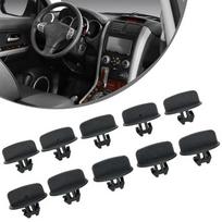 10Pcs For Jeep Grand Cherokee Bumper Lower Deflector Retainer Clips 68034329AA black