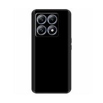 Skirta Xiaomi 14T Pro dėklas Silikoninis Prabangus Gėlių Minkštas Bamperis Skirta Xiaomi Mi 14T telefono dėklas Madingas TPU Fundas Skirta Xiaomi 14T 14 t For Xiaomi 14T Pro black