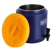 Water Cooler Dispenser 3 Gallon -Hot Ice Beverage Dispenser SUS304 Stainless Steel Interior and Spout Spigot,Insulated Ice United States blue