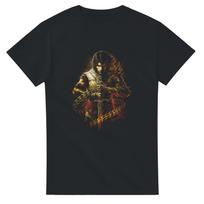 Prince of Persia Halftone Heavyweight Unisex Crewneck T shirt | Gildan® 5000 S brown