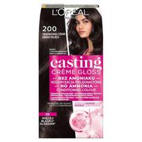 Loreal casting creme gloss hair dye - 200 ebony black (48ml, 72ml, 60ml)