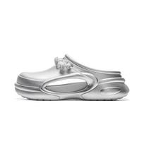 LOL x Li Ning Soft Abrasion Resistant Antibacterial Closed Toe Slippers Men's Silver AGAV001-6 41 white