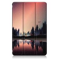 For Lenovo Xiaoxin Pad 10.6  Tab M10 Plus 3rd Gen Case TB128FU TB125FU Funda Tablet Tri-Fold Magnetic Stand Cover+Film+Pen TB-125FU-TB-128FU beige