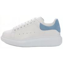 Alexander McQueen Oversized Sneaker 'White Dream Blue Suede' Women's 553770WHGP79048 34 white