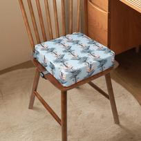 Portable Children Booster Seat Cartoon Printed Toddler Chair Cushion  For Children Style 2