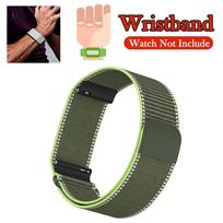 Nylon Weave Arm/Wrist Band for Amazfit Helio Band Adjustable Breathable Smart Strap Accessories for Amazfit Helio Arm/Wristband Helio black