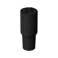 -cup Flask With Divider Inner Liner - For Easy Preparation Of Two-flavored Drinks, Reusable Cup . One Size rožinė